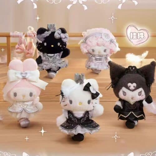 China Exclusive Sanrio Ballet Plush Keychain